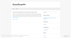 Desktop Screenshot of dreamcakescupcakes.wordpress.com