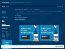 Tablet Screenshot of omstudents.wordpress.com
