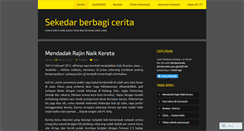 Desktop Screenshot of ceritadunia.wordpress.com