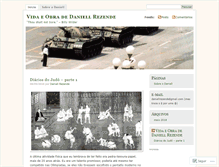 Tablet Screenshot of daniellrezende.wordpress.com