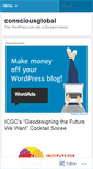 Mobile Screenshot of consciousglobal.wordpress.com
