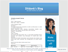 Tablet Screenshot of dildonk.wordpress.com