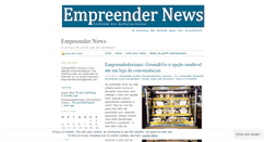 Desktop Screenshot of empreendernews.wordpress.com