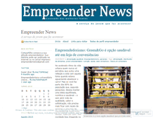 Tablet Screenshot of empreendernews.wordpress.com