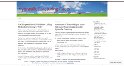 Desktop Screenshot of hydraulicfracturingfacts.wordpress.com