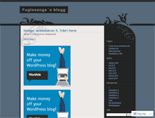 Tablet Screenshot of cathrinefuglesang.wordpress.com