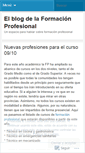 Mobile Screenshot of blogformacionprofesional.wordpress.com