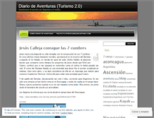 Tablet Screenshot of diariodeaventuras20.wordpress.com