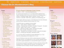 Tablet Screenshot of chennaiomsriskandasramam.wordpress.com