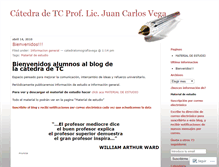 Tablet Screenshot of catedradetomografia.wordpress.com