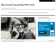 Tablet Screenshot of flyaroundmyprettylittlemiss.wordpress.com
