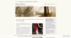 Desktop Screenshot of maryawrites.wordpress.com