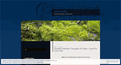 Desktop Screenshot of naturaledits.wordpress.com
