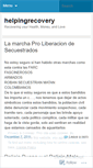 Mobile Screenshot of helpingrecovery.wordpress.com