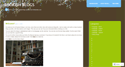 Desktop Screenshot of bookishblogs.wordpress.com