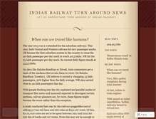 Tablet Screenshot of indianrlys.wordpress.com