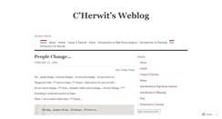 Desktop Screenshot of cherwit.wordpress.com