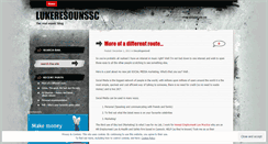 Desktop Screenshot of lukeresounssc.wordpress.com