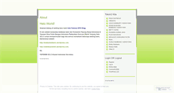 Desktop Screenshot of indofamouz2010.wordpress.com