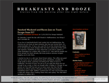 Tablet Screenshot of breakfastsandbooze.wordpress.com