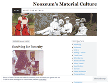 Tablet Screenshot of newzeum.wordpress.com