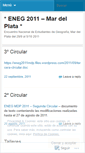 Mobile Screenshot of eneg2011mdp.wordpress.com