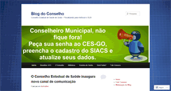 Desktop Screenshot of conselhosaudego.wordpress.com