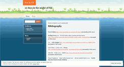 Desktop Screenshot of funinfiji.wordpress.com