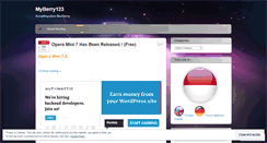 Desktop Screenshot of myberry123.wordpress.com