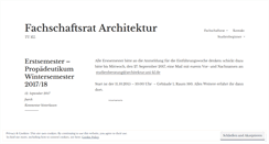 Desktop Screenshot of fsarch.wordpress.com