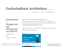 Tablet Screenshot of fsarch.wordpress.com