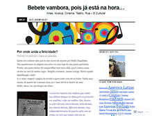 Tablet Screenshot of bebetevambora.wordpress.com