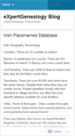 Mobile Screenshot of expertgenealogy.wordpress.com