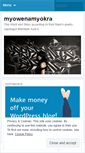 Mobile Screenshot of myowenamyokra.wordpress.com