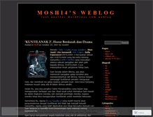 Tablet Screenshot of moshi4.wordpress.com