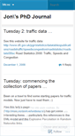 Mobile Screenshot of jdephd.wordpress.com