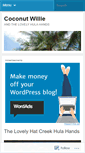 Mobile Screenshot of coconutwillie.wordpress.com