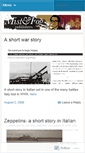 Mobile Screenshot of mistandfog.wordpress.com