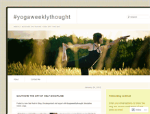 Tablet Screenshot of bediversebeyoga.wordpress.com