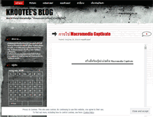 Tablet Screenshot of krootee.wordpress.com