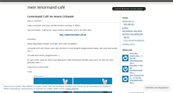 Desktop Screenshot of lenormandcafe.wordpress.com