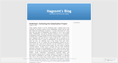 Desktop Screenshot of hagosmt.wordpress.com