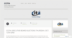 Desktop Screenshot of ccita.wordpress.com