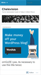 Mobile Screenshot of chelevision.wordpress.com