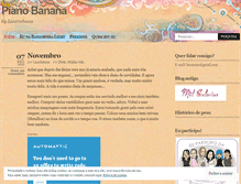 Tablet Screenshot of pianobanana.wordpress.com