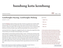 Tablet Screenshot of kotaparahiangan.wordpress.com