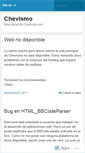 Mobile Screenshot of chevismo.wordpress.com