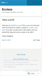 Mobile Screenshot of eccleza.wordpress.com