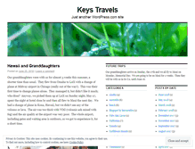 Tablet Screenshot of keys2retire.wordpress.com