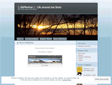Tablet Screenshot of lifemantras.wordpress.com
